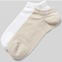 BOSS Socken mit Label-Detail im 2er-Pack in Beige, Größe 39-42 von Boss