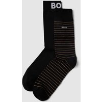 BOSS Socken mit Label-Detail im 2er-Pack in Black, Größe 39-42 BOSS Socken mit Label-Detail im 2er-Pack in Black, Größe 39-42 von Boss