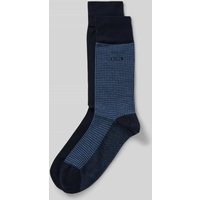 BOSS Socken mit Label-Detail im 2er-Pack in Marine, Größe 39-42 BOSS Socken mit Label-Detail im 2er-Pack in Marine, Größe 39-42 von Boss