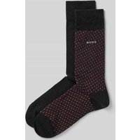 BOSS Socken mit Label-Detail im 2er-Pack in Rot, Größe 39-42 von Boss