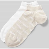 BOSS Socken mit Label-Details im 2er-Pack in Beige, Größe 39-42 BOSS Socken mit Label-Details im 2er-Pack in Beige, Größe 39-42 von Boss