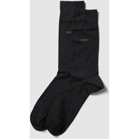 BOSS Socken mit Label-Print im 2er-Pack in Anthrazit, Größe 39-42 BOSS Socken mit Label-Print im 2er-Pack in Anthrazit, Größe 39-42 von Boss