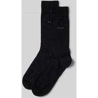 BOSS Socken mit Label-Print im 2er-Pack in Black, Größe 39-42 von Boss
