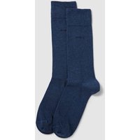 BOSS Socken mit Label-Print im 2er-Pack in Blau, Größe 39-42 BOSS Socken mit Label-Print im 2er-Pack in Blau, Größe 39-42 von Boss