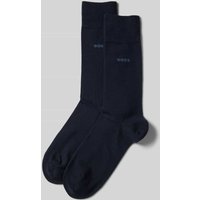 BOSS Socken mit Label-Print im 2er-Pack in Dunkelblau, Größe 39-42 BOSS Socken mit Label-Print im 2er-Pack in Dunkelblau, Größe 39-42 von Boss
