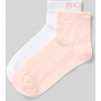 BOSS Socken mit Label-Stitching im 2er-Pack in Hellrosa, Größe 39-42 von Boss
