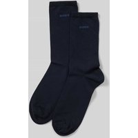 BOSS Socken mit Label-Print im 2er-Pack in Marine, Größe 35-38 von Boss