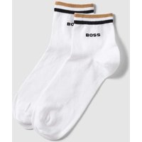 BOSS Socken mit Label-Print im 2er-Pack in Weiss, Größe 43-46 BOSS Socken mit Label-Print im 2er-Pack in Weiss, Größe 43-46 von Boss