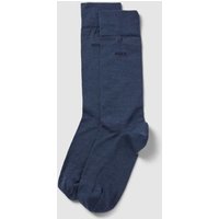 BOSS Socken mit Strukturmuster im 2er-Pack in Blau, Größe 39-42 BOSS Socken mit Strukturmuster im 2er-Pack in Blau, Größe 39-42 von Boss