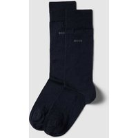 BOSS Socken mit Strukturmuster im 2er-Pack in Dunkelblau, Größe 39/42 von Boss