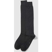 BOSS Socken mit geripptem Abschluss im 2er-Pack in Anthrazit, Größe 39-42 BOSS Socken mit geripptem Abschluss im 2er-Pack in Anthrazit, Größe 39-42 von Boss