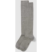 BOSS Socken mit geripptem Abschluss im 2er-Pack in Mittelgrau, Größe 43-46 BOSS Socken mit geripptem Abschluss im 2er-Pack in Mittelgrau, Größe 43-46 von Boss