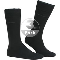 BOSS Herren Socken schwarz Baumwolle & Mix unifarben von Boss