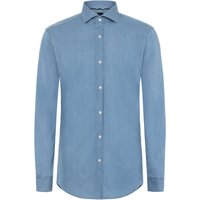 BOSS Softes Jeanshemd mit extralangem Arm, Slim Fit von Boss