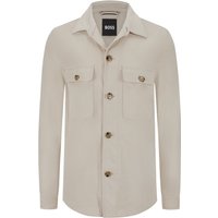 BOSS Softes Overshirt in Bi-Stretch-Amaretta, Relaxed Fit von Boss