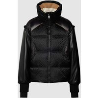 BOSS Black Women Steppjacke mit Stehkragen Modell 'Alica' in Black, Größe 42 von BOSS Black Women