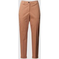 BOSS Black Women Stoffhose mit Bügelfalten Modell 'Tachinoa' in Camel, Größe 44 von BOSS Black Women