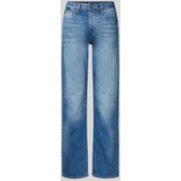 BOSS Straight Leg Jeans mit Label-Detail Modell 'HEIGHT-CLASSIC JEAN' in Hellblau, Größe 27/32 von Boss