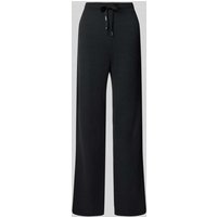 BOSS Straight Leg Sweatpants mit Strukturmuster Modell 'OTTOMAN' in Black, Größe XL von Boss