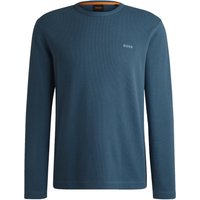 BOSS Strick-Sweatshirt mit kleiner Logo-Stickerei von Boss