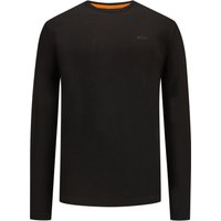 BOSS Strick-Sweatshirt mit kleiner Logo-Stickerei von Boss