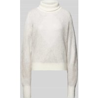 BOSS Strickpullover mit Rollkragen Modell 'Fewani' in Offwhite, Größe XL von Boss