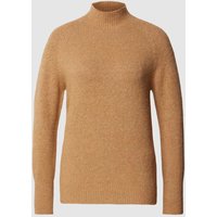 BOSS Black Women Strickpullover mit Stehkragen Modell 'Fesperanzan' in Camel, Größe XXL von BOSS Black Women