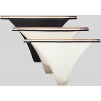 BOSS String mit elastischem Bund im 3er-Pack in Beige, Größe L von Boss