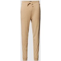 BOSS Sweatpants mit Eingrifftaschen Modell 'Premium' in Camel, Größe L von Boss