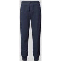 BOSS Sweatpants mit Label-Details Modell 'Structure' in Marine, Größe XXL von Boss