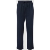 BOSS Sweatpants mit Label-Details Modell 'Waffle' in Marine, Größe S von Boss