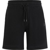 BOSS Sweatshorts aus Baumwolle mit Label-Aufnäher von Boss