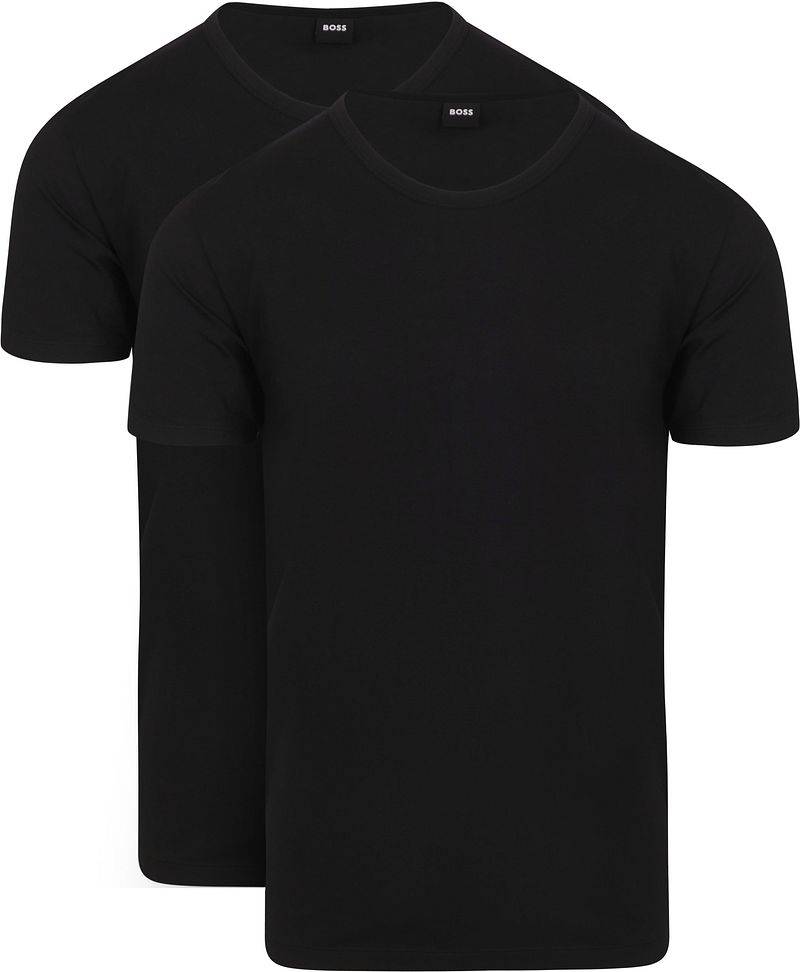 BOSS T Shirt Modern 2-Pack Schwarz - Größe M von Boss