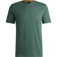 BOSS ORANGE T-Shirt aus Baumwolle mit Label-Aufnäher von Boss Orange