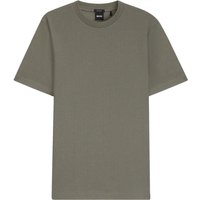 BOSS T-Shirt aus merzerisierter Baumwolle mit Fischgrätstruktur in XXL von Boss