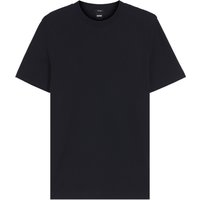 BOSS T-Shirt aus merzerisierter Baumwolle mit Fischgrätstruktur in XXL von Boss