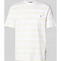 BOSS T-Shirt mit Label-Detail Modell 'Taut' in Offwhite, Größe XXL von Boss