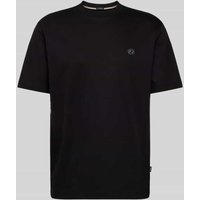 BOSS T-Shirt mit Label-Patch Modell 'Taut' in Black, Größe M BOSS T-Shirt mit Label-Patch Modell 'Taut' in Black, Größe M von Boss