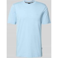 BOSS T-Shirt mit Label-Print Modell 'Thompson' in Bleu, Größe XXL BOSS T-Shirt mit Label-Print Modell 'Thompson' in Bleu, Größe XXL von Boss
