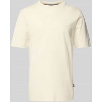 BOSS T-Shirt mit Label-Print Modell 'Thompson' in Offwhite, Größe XXL von Boss