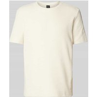 BOSS T-Shirt mit Label-Stitching Modell 'Taut' in Offwhite, Größe XXL von Boss
