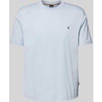 BOSS T-Shirt mit Rundhalsausschnitt Modell 'Taut' in Bleu, Größe M von Boss
