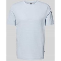BOSS T-Shirt mit Strukturmuster Modell 'TIBURT' in Bleu, Größe XXL BOSS T-Shirt mit Strukturmuster Modell 'TIBURT' in Bleu, Größe XXL von Boss