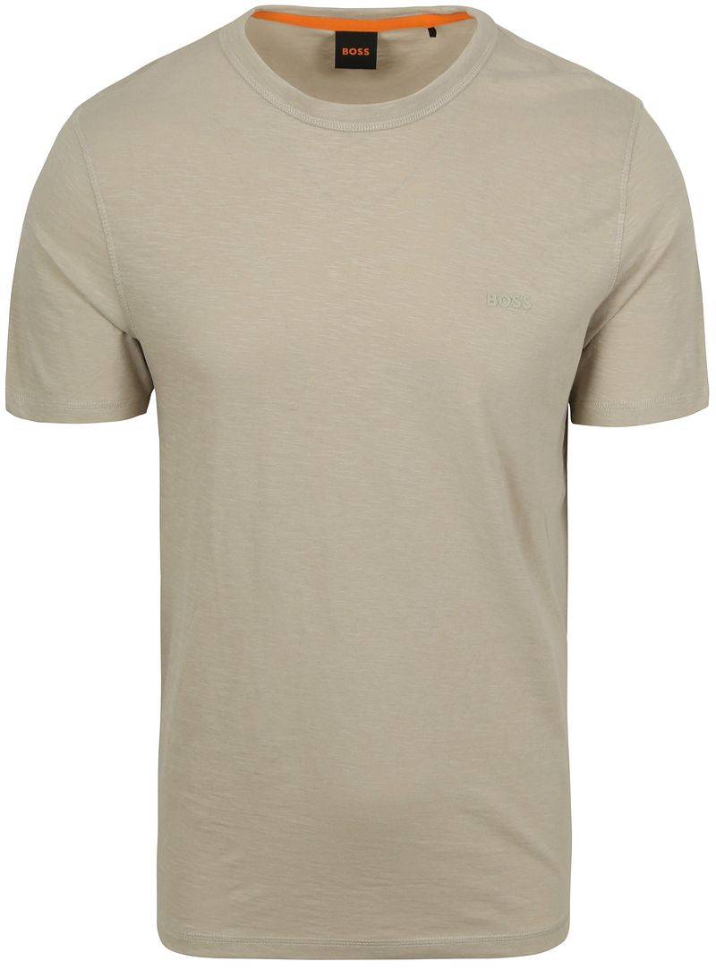 BOSS T-shirt Tegood Greige - Größe XXL von Boss