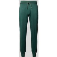 BOSS Tapered Fit Sweatpants mit Tunnelzug in Gruen, Größe XXL von Boss