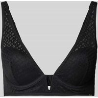 BOSS Triangel-BH mit Spitzenbesatz in Black, Größe 85C BOSS Triangel-BH mit Spitzenbesatz in Black, Größe 85C von Boss