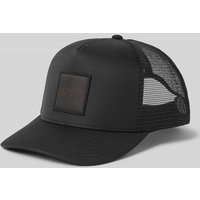 BOSS Trucker Cap mit Label-Patch Modell 'Elliot' in Black, Größe 1 von Boss