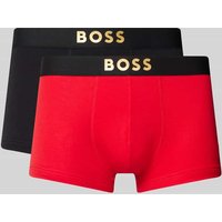 BOSS Trunks mit Label-Print im 2er-Pack in Rot, Größe M BOSS Trunks mit Label-Print im 2er-Pack in Rot, Größe M von Boss