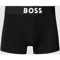 BOSS Trunks mit Label-Print in Black, Größe XXL von Boss