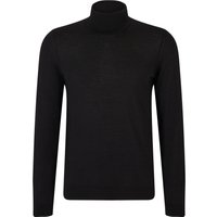 BOSS Unifarbener Rollkragenpullover aus Baumwolle von Boss